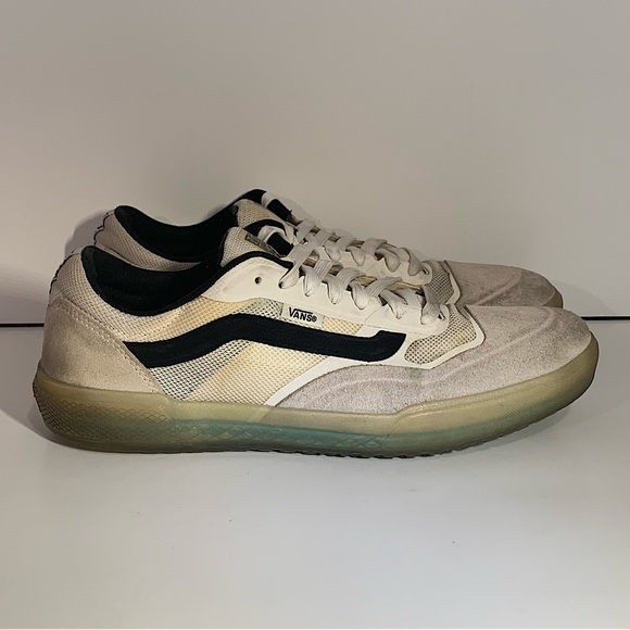 Vans Other - 🛹 VANS AVE PRO WHITE & BLACK SKATEBOARD SNEAKERS 🛹